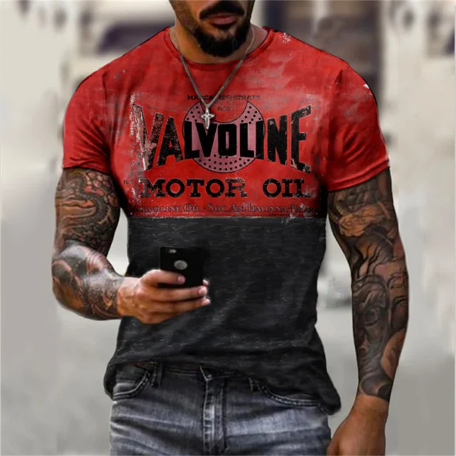 New Summer Man T-shirt Short Sleeve 3D Print 2021 Men's T Shirt Fashion Male Casual Streetwear Fashion Retro Oversiezed T Shirt 5