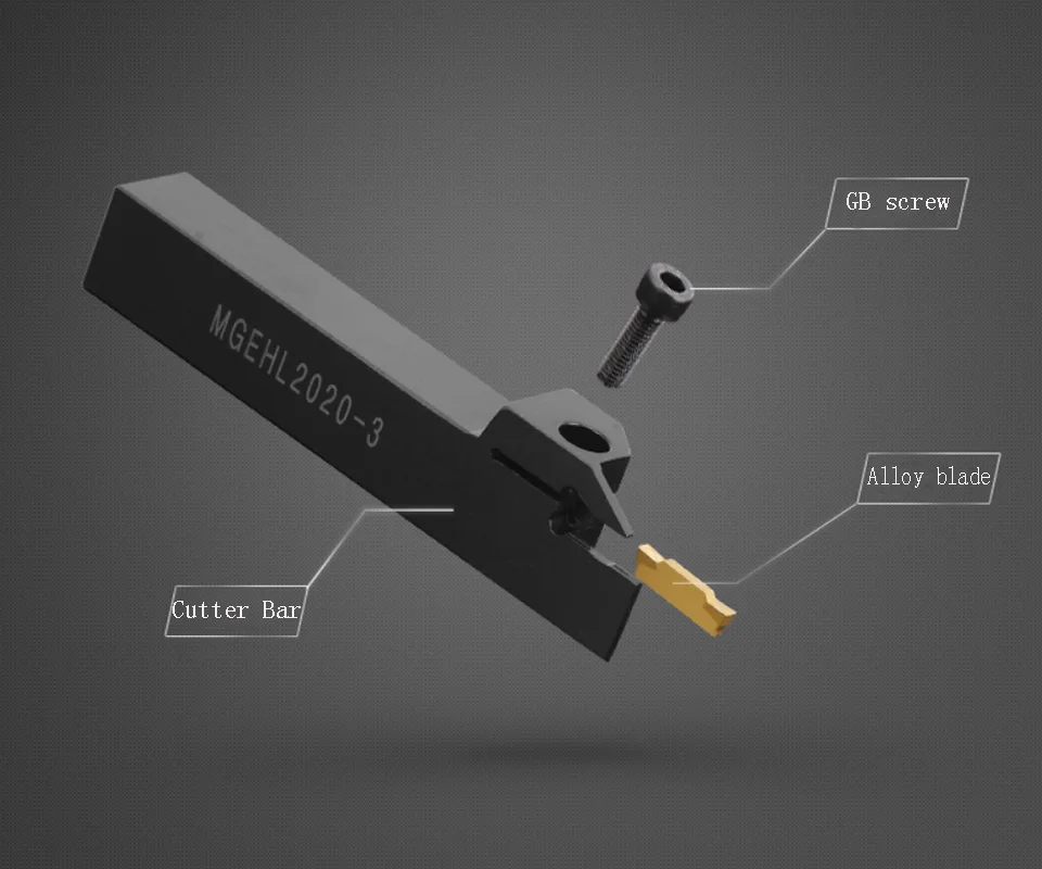 GULING CNC cutter bar outer diameter slotting cutter bar MGEHL 2020