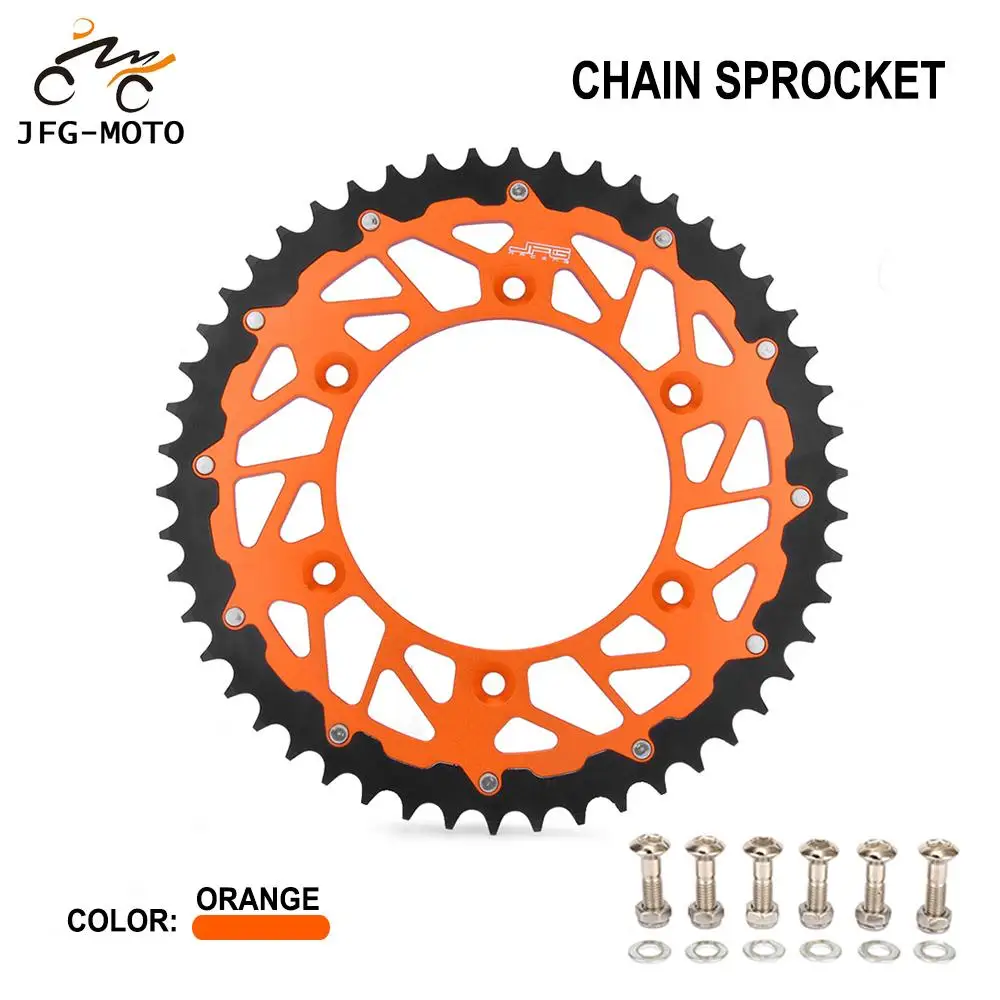 Цепная Звездочка для мотоцикла CNC KTM EXC EXCF SX SXF XC XCW XCF XCFW MXC LC4 SMR 125 144 150 250 300 350 450 520 525 530