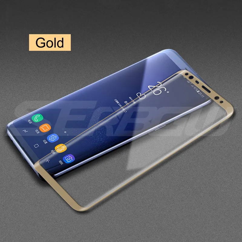 30D закаленное стекло с закругленными краями для samsung Galaxy S10 S9 ...