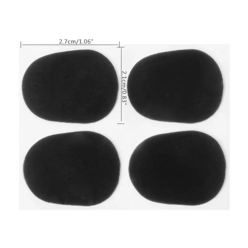Saxophone Mouthpiece Cushions 8pcs Treble/Alto/Tenor Saxophone Clarinet Mouthpiece Patches Pads Cushions 0.3mm