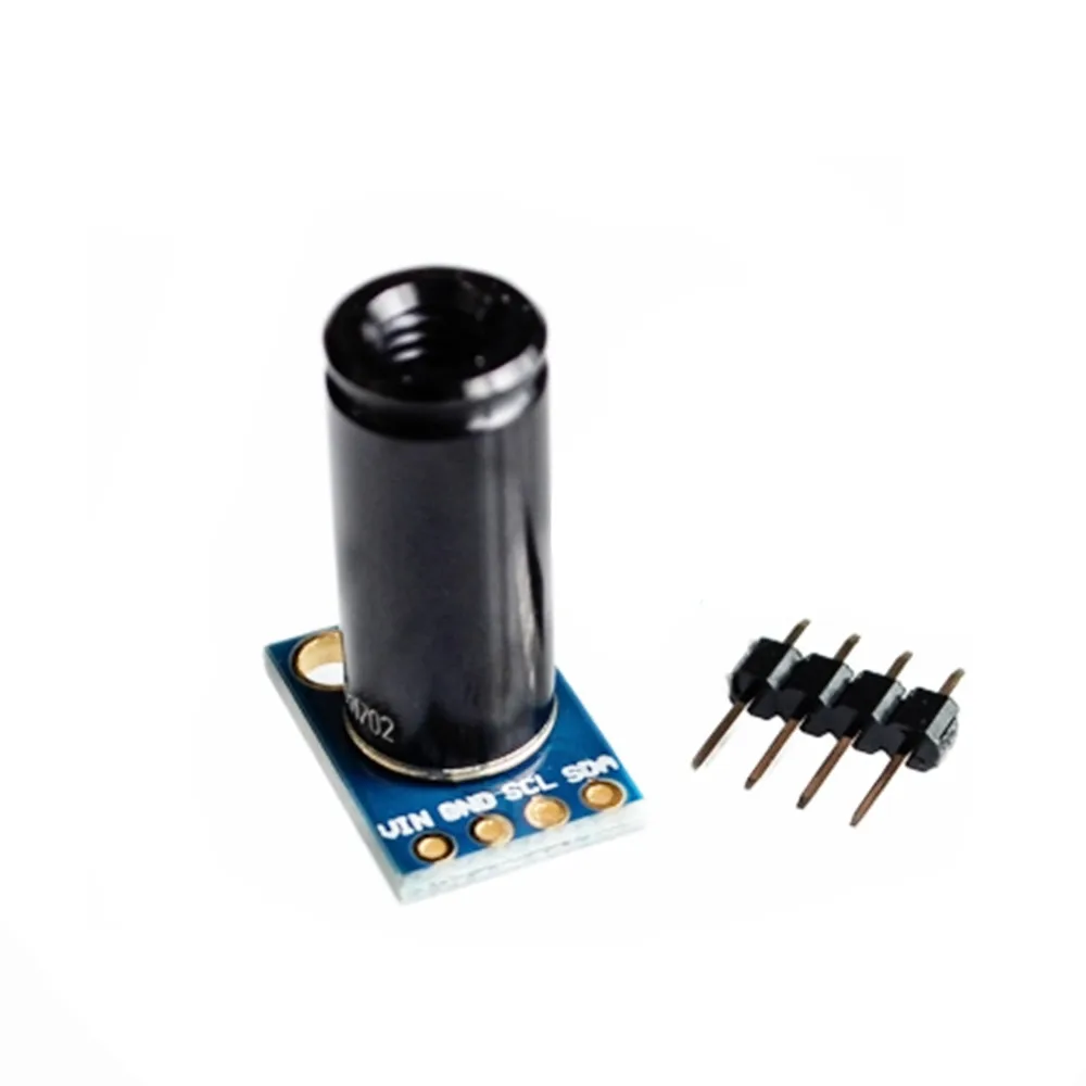 MLX90614ESF-DCI сенсор модуль MLX90614 инфракрасный датчик температуры s GY-906-DCI IIC разъем на большие расстояния электронный DIY PCB