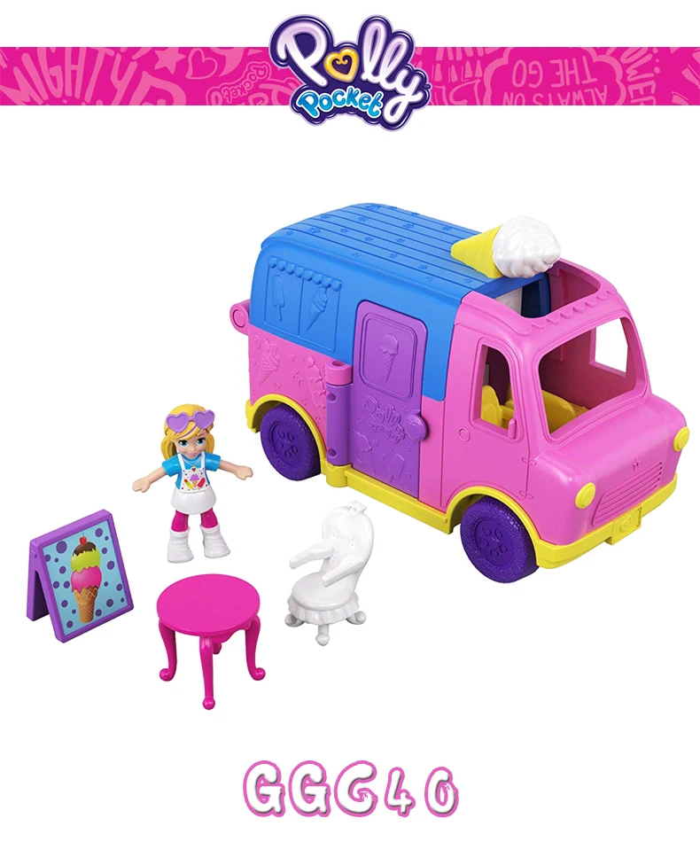 polly pocket party bus