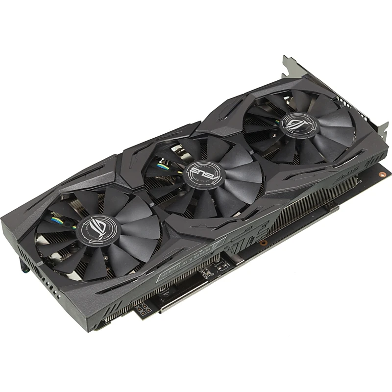Видеокарта ASUS AMD Radeon RX 580, ROG-STRIX-RX580-O8G-GAMING, 8Гб, GDDR5, OC, Ret
