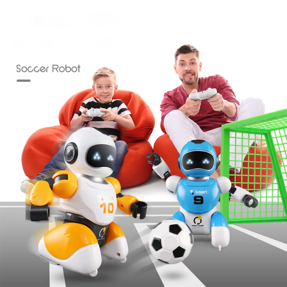 Smart USB Charging Remote Control Soccer Robot Toy Singing and Dancing Simulation Educational Toys  - 4000559290931