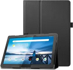 Étui en cuir pour Lenovo Tab M10, avec support Folio, housse pour tablette, TB X605F 