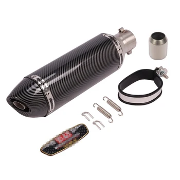 

Universal Motorcycle 51mm Stainless Steel Exhaust Pipe For YAMAHA xsr 700 tdm 850 e8 For HONDA cbf 1000f cbr 600f cb 500f