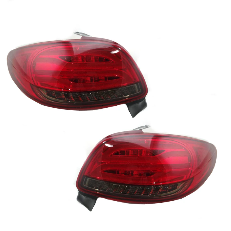 US $200.00 1 Pair LED Red Tail Light Rear Tail Lamp Turn Signal Brake Light For Peugeot 206 206CC 2004 2005 2006 2007 2008 Car Styling