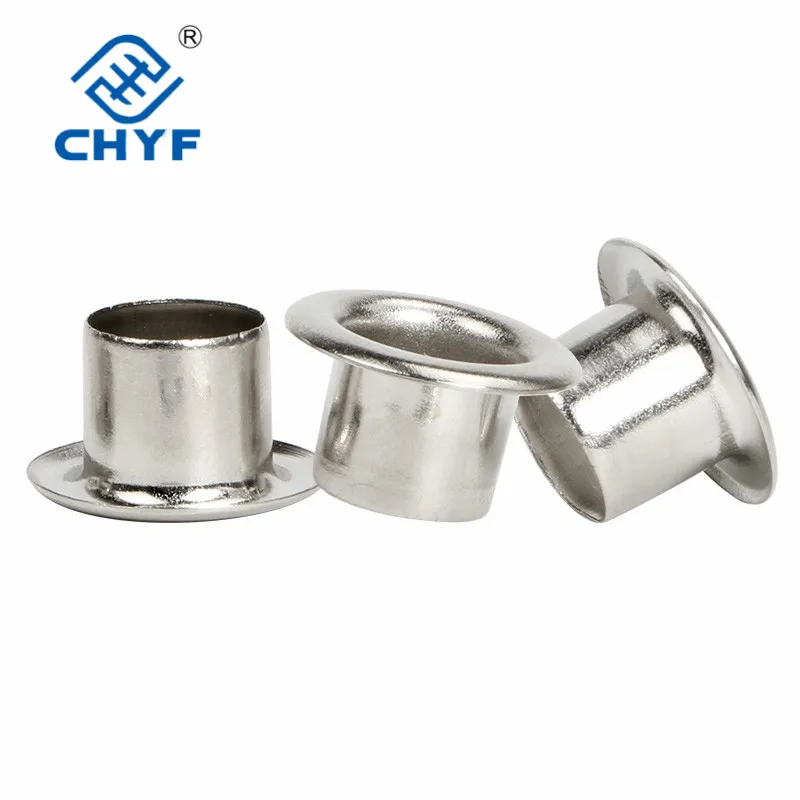 

Eyelet button hollow rivets high foot air eye button wide side thickened air hole button tarpaulin buckle metal button eye ring