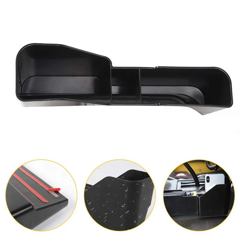 Car Gear Shift Side Storage Box Phone Card Holder Co-Pilot Seat Side Organizer for Jeep Wrangler TJ 1997
