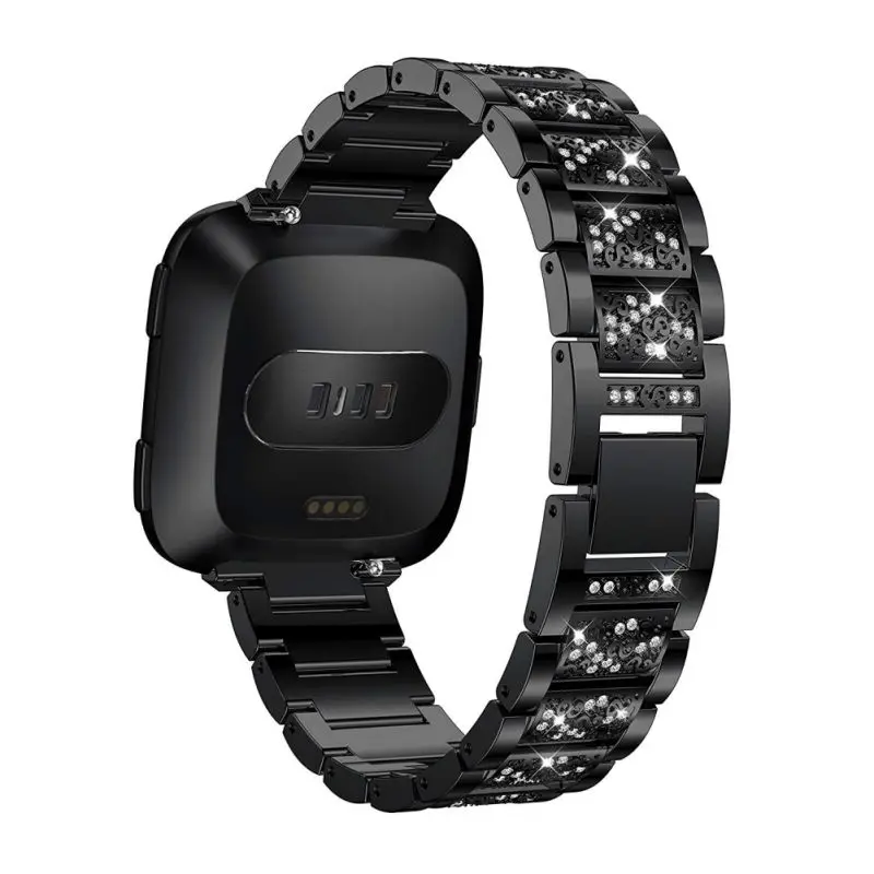 Браслеты, совместимые с/для Fitbits Versa Band для женщин, металлический браслет, сменный Браслет, умные часы, аксессуары