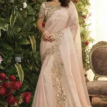 8 цветов Высококачественный традиционный индийский сари женский красивый этнический повседневный костюм с принтом