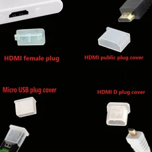 500 шт HDMI Пылезащитная Крышка HDMI кабель высокой четкости затычка-Пыльник Защитная крышка пластиковая крышка Пылезащитная крышка