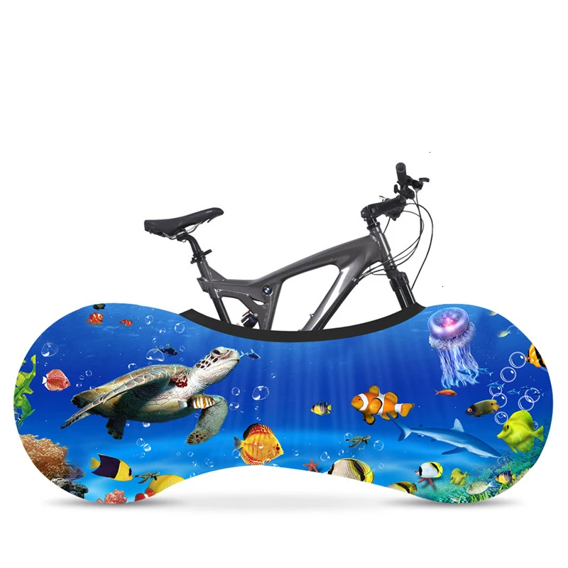 Model 11 Новое поступление, серия океанских животных, упругий пылезащитный чехол для горной дороги, колеса для велосипеда, устойчивые к царапинам, защита от грязи - Цвет: Model 11