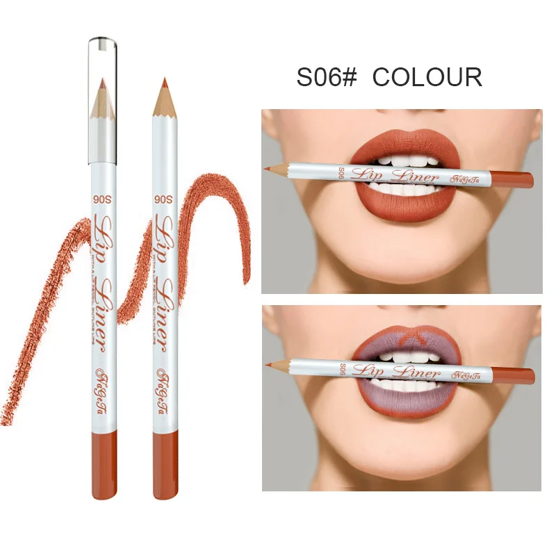 

1pcs Matte Lip Liner Pencil Waterproof Long Lasting Nature Lips Contour Line Nude Makeup Lipliner Pen Best Lip Gloss Set