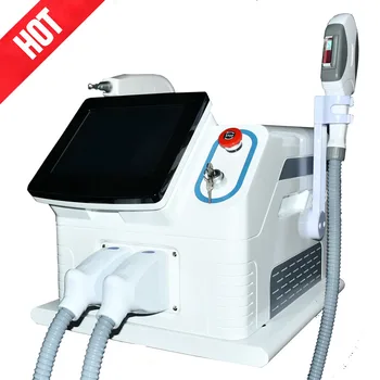 

Portable 2 in 1 Professional Beauty Equipment SHR IPL OPT Hair ND Yag Tattoo Removal Laser Machine