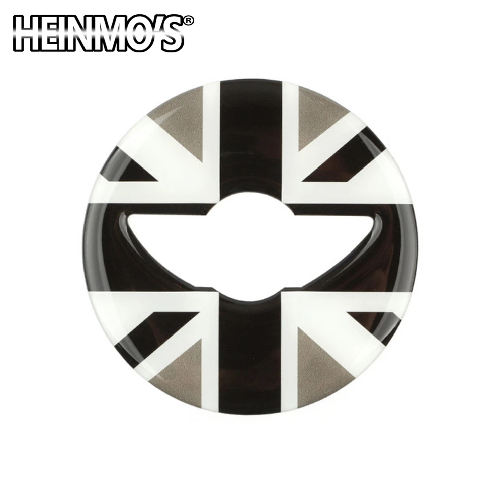 Gray Jack Украшение на руль для Mini Cooper, Стильные наклейки, аксессуары для Mini Cooper, Clubman, земляк, F54, F55, F56, F57, F60 - Название цвета: Gray Jack