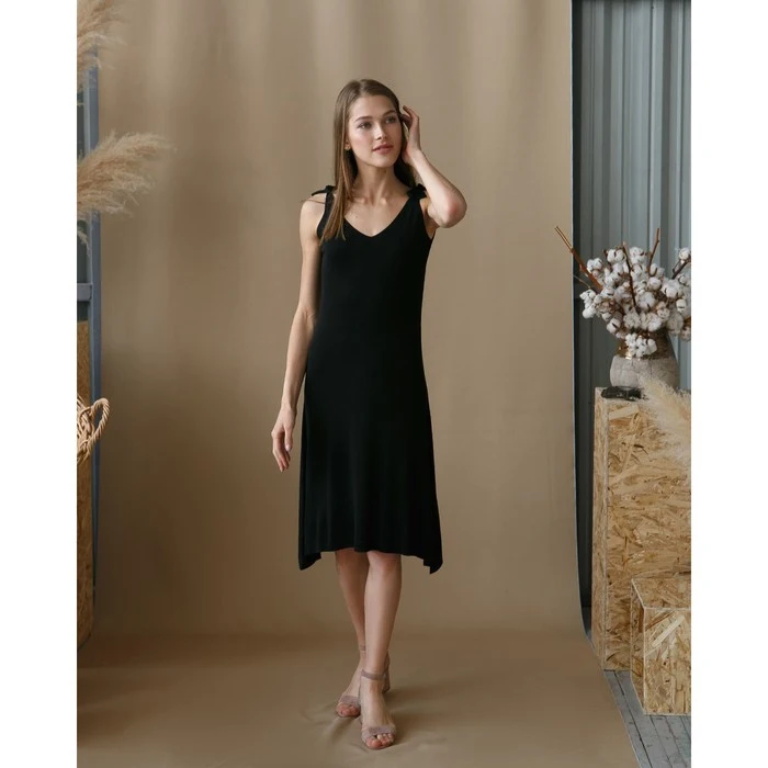 Платье женское MINAKU &quotМарте&quot вид 2 размер 44-46 цвет чёрный 4339573 | Женская одежда