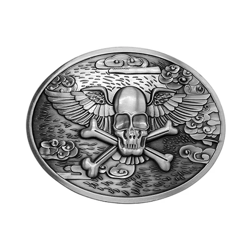 Bone Silver 10,2x8 см открытый металлический ремень пивной головы смешная Бутылка пряжка для кемпинга пикника вина может держатель уличная посуда дропшиппинг - Цвет: Bone Silver