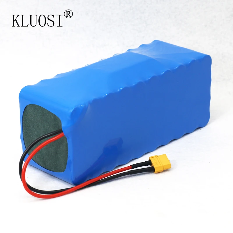 KLUOSI 36V аккумулятор 10S4P 14Ah для NCR18650GA с 25A сбалансированный BMS 42V литий-ионный аккумулятор электровелосипед электрический велосипед мотор скутер