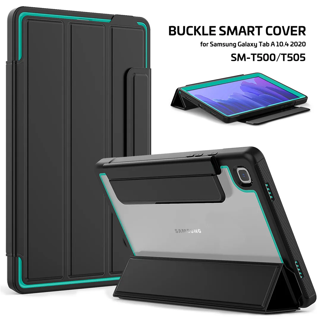 Умный чехол для Samsung Galaxy Tab A7 10 4 2020 T500 T505 SM-T505 прозрачная задняя крышка A |