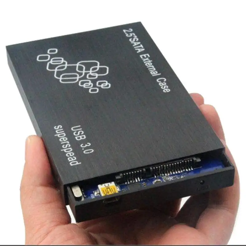 Корпус HDD SATA к USB 3,0 жесткий диск коробка для 2,5 дюймов высокоскоростной внешний HDD