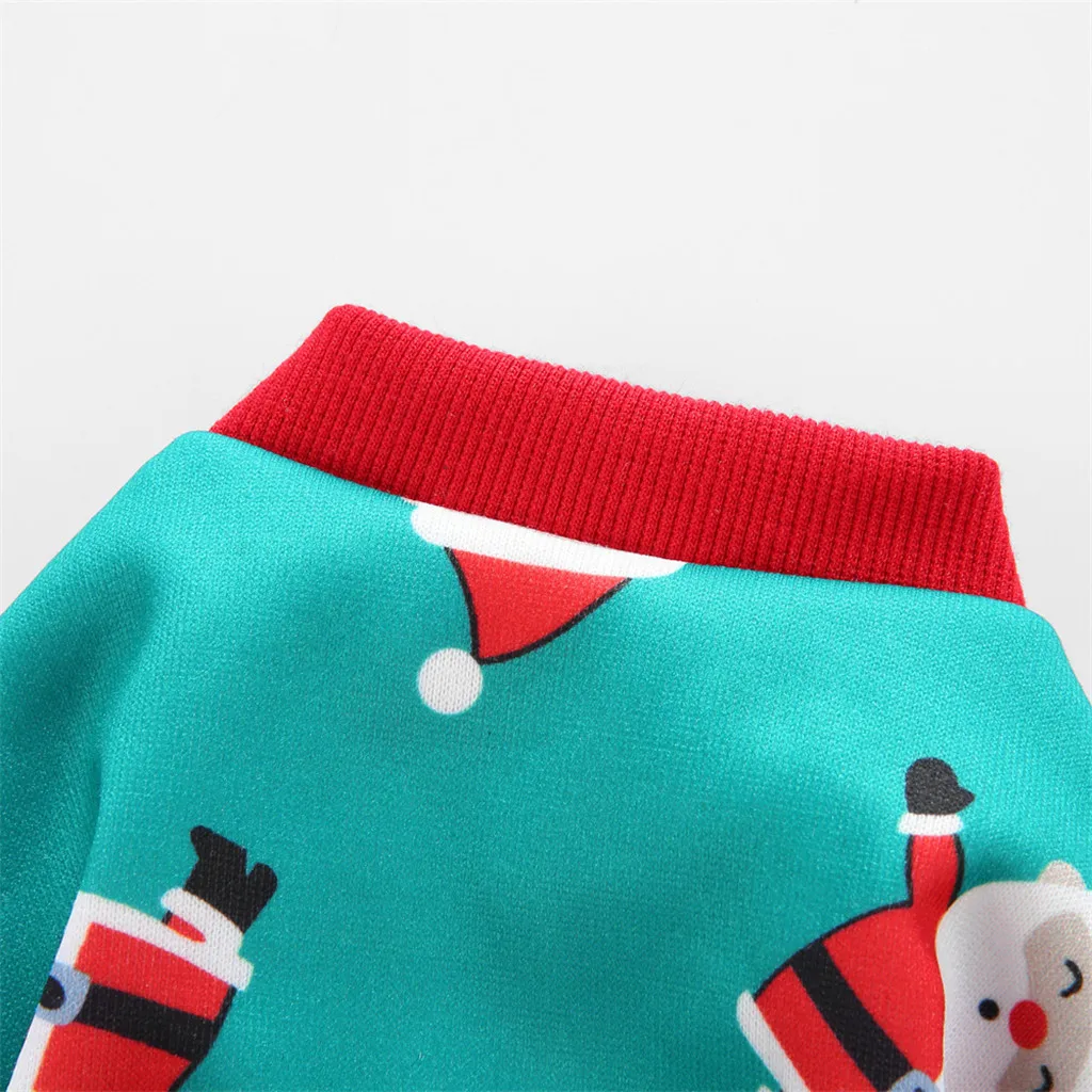 Pet Dog Clothes Jumpsuit Christmas Dog Pajamas Pet Cat Dog Santa Claus Print Vest Sweater Winter Warm Clothing Christmas costume