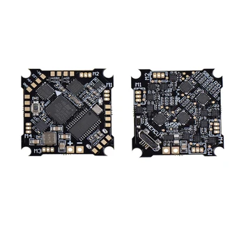 

JHEMCU SH50A F4 OSD 2-3S Flight Controller for Whoop FPV Racing Drone w/ 5V BEC Output Built-in 5A BLheli_S 4in1 Brushless ESC