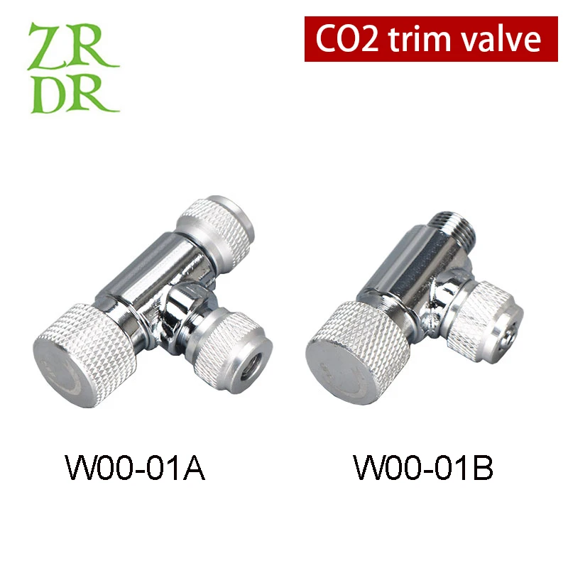 ZRDR-Válvula de control de CO2 de calidad, sistema de ajuste fino de CO2 para ajustar la salida, tamaño de gas, accesorios de sistema DIY