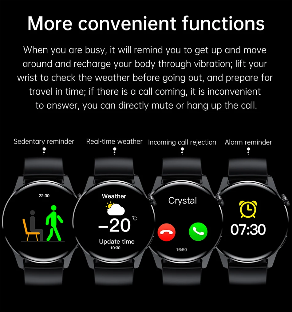 2022 New Full Circle Touch Screen Steel Band Luxury Bluetooth Call Men Smart Watch Waterproof Sport Activity Fitness Watch +Box