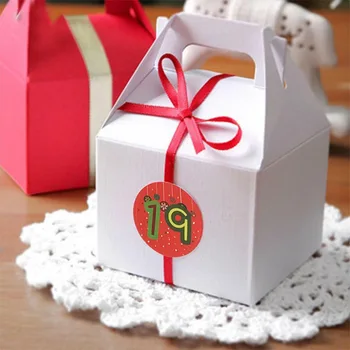 

10 Sheets/Set Christmas Stickers Advent Calendar Numbers 1-24 Embellishments Gift JHP-Best