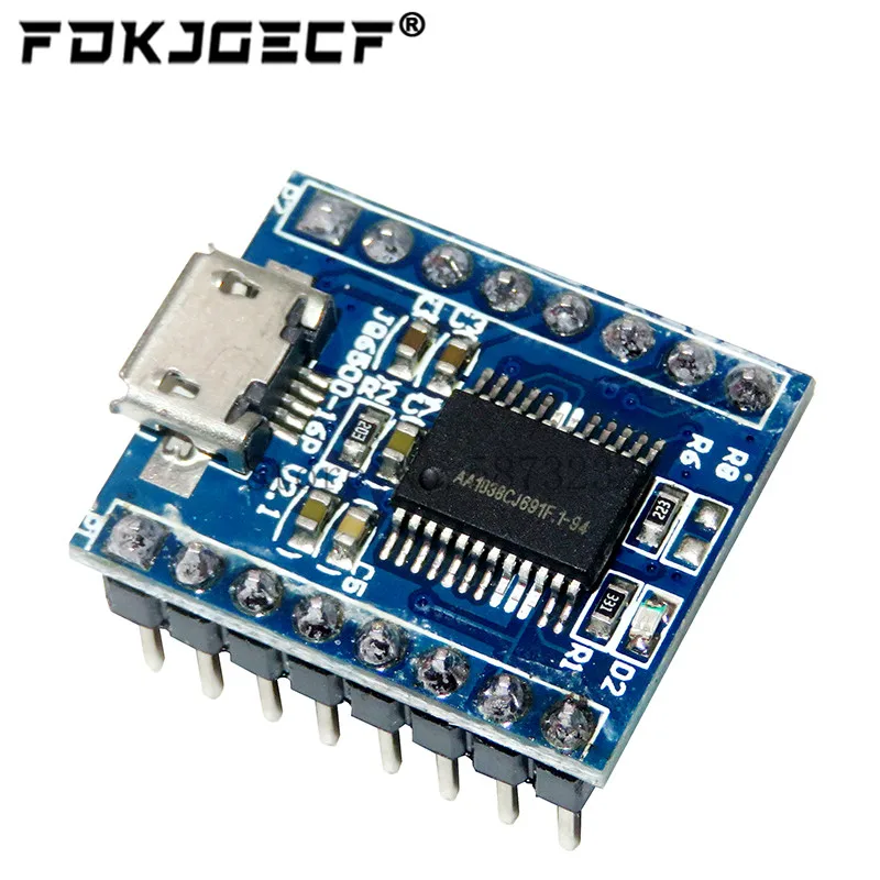 Звуковая плата JQ6500 16 Мбит модуль USB DIP16 TTL UART переключение между MP3 один на
