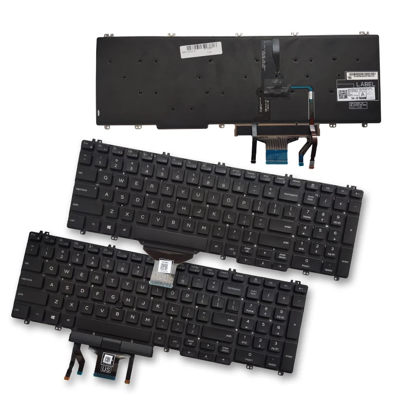 Tastiera Americana Retroilluminata Per Laptop Dell Precision 3500 3501 3540 3541 Latitude 5500 5501 2019 Mmh7V