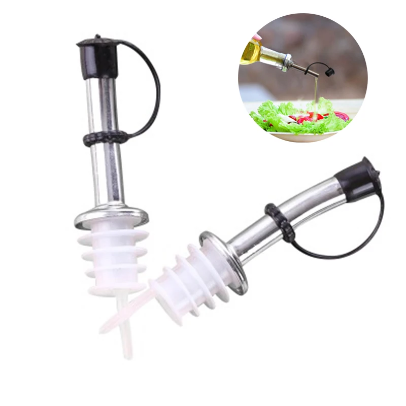 6X нержавеющая сталь Ликер Дух Pourer поток бутылка вина Pour Spout пробки