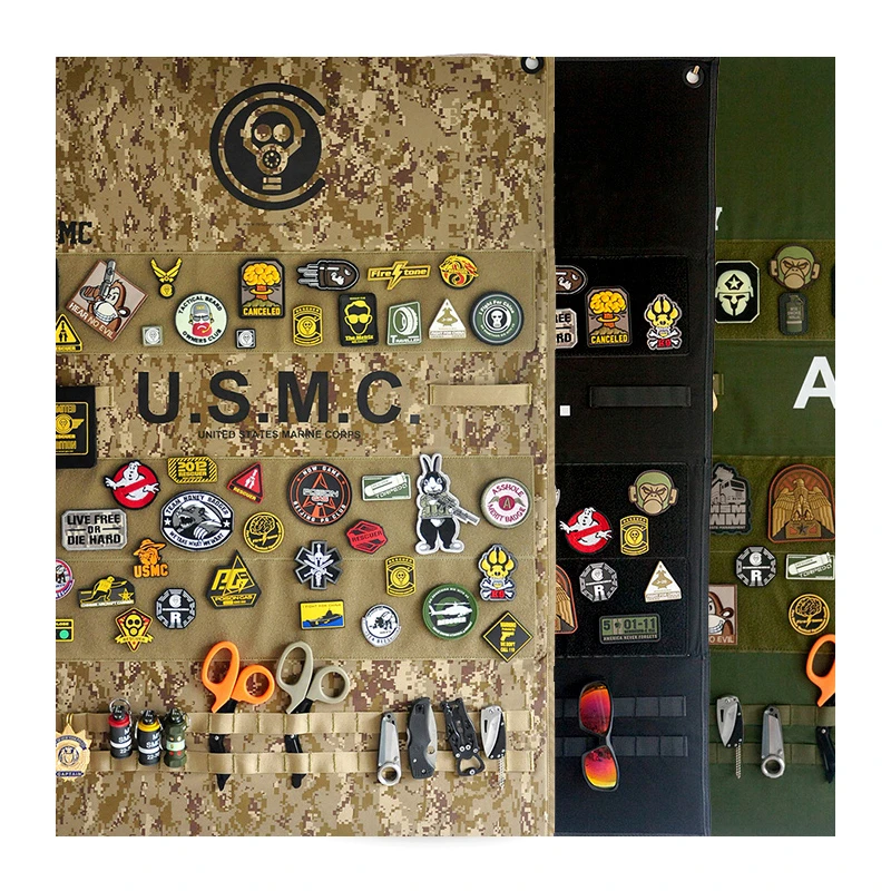 Новый Большой значок спасателя на липучке для хранения плакатов USMC армейский