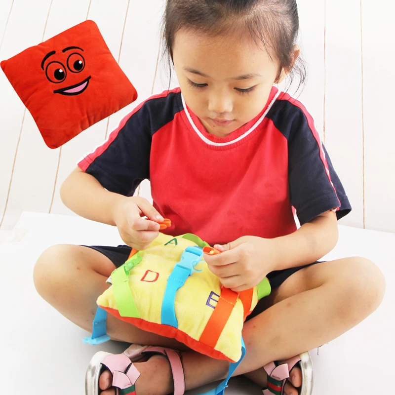 

Montessori Toys for Baby Basic Life Skill Training Buckle Color Matching Game Kids Early Educational Learning Toys