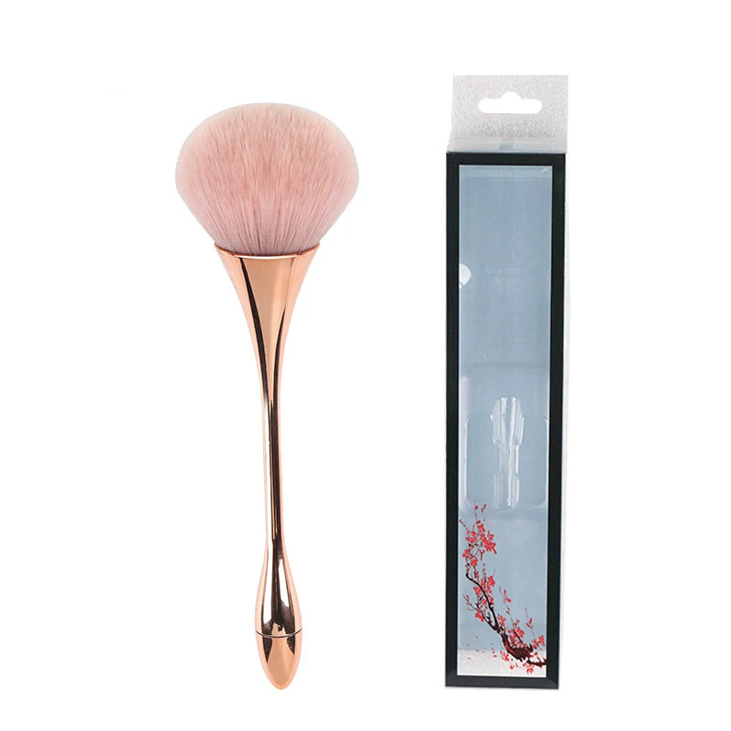 powder brush 01 Профессиональная нейлоновая шерстяная мягкая кисть для растушевки, кисть для пудры, многофункциональная легкая Кисть для макияжа, кисть для румян для женщин, щек - Handle Color: powder brush 01