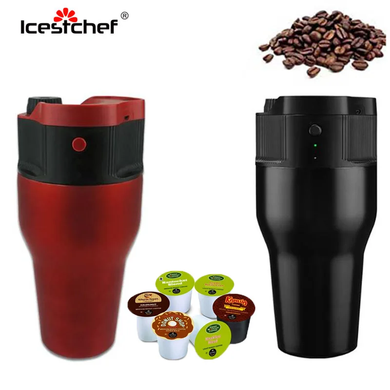 ICESTCHEF мини-кофемашина USB экстракционная кофемашина переносной Эспрессо-кофеварка для домашнего офиса инструмент