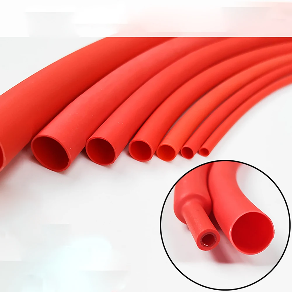 UL Red Heat Shrink Tube 3:1 Car Electrical Tube Sleeving Cable Ø1.6-30mm 