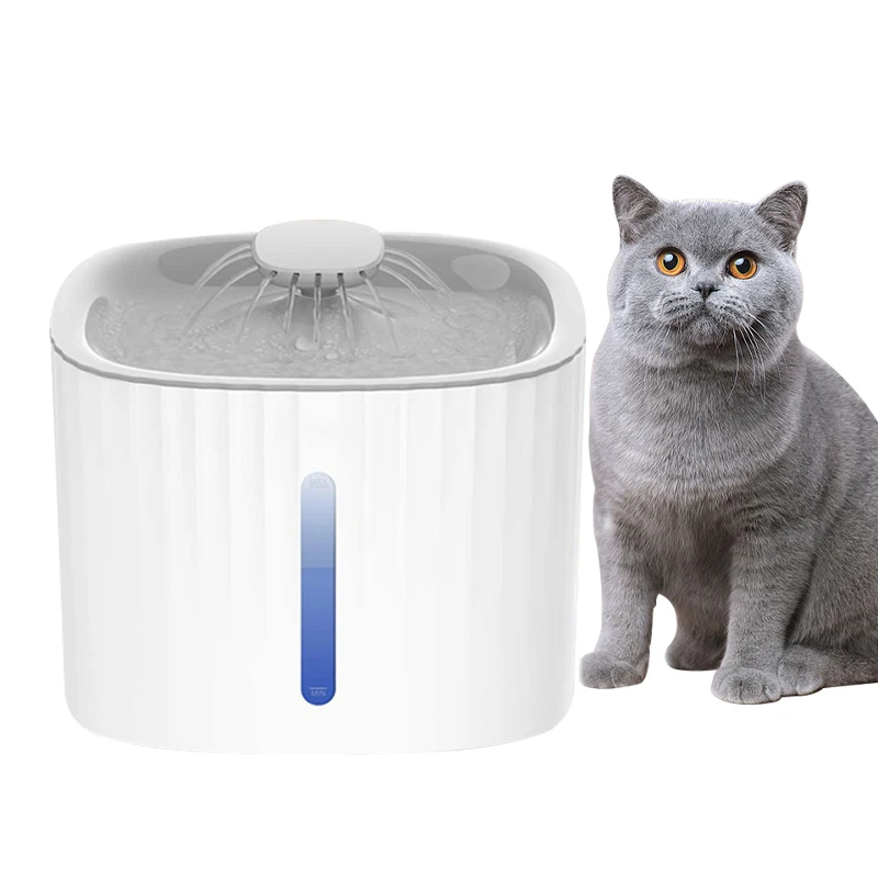 3L USB Pet Smart Drinking Fountain Mute Automatic Running Water Cat Drinking Fountain Dog Drinker Auto Feeder Bowl for Cat & Dog