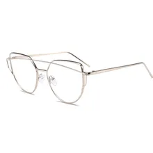 Новинка октября металлические анти-синие очки модные сексуальные кошачьи глаза компьютерные очки унисекс повседневные Дикие ретро компьютерные очки