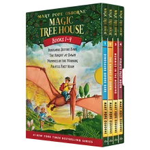 

4 Books/Set Magic Tree House Fact Tracker Original English Reading Children's Books libros