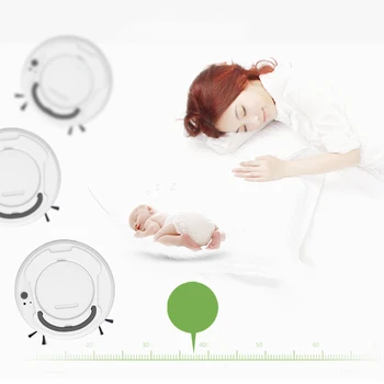 

3 In 1 Bagless Marble Intelligent Robot Wet Mopping Household Charging Automatic Smart Planned USB Vacuum Cleaner Set Low Noise