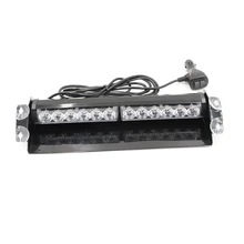 

1Pc Universal 12V 12-LED Bulbs Strobe Warning Lights for Car Trucks Motorcycles Police Flash Multiple Flashing Modes Auto Parts