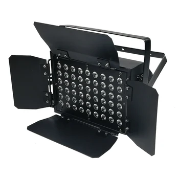 

54x3w led par light rgbw/rgb 3in1 led flat par dmx512 4/8ch IN/OUT power cord professional stage lighting equipment