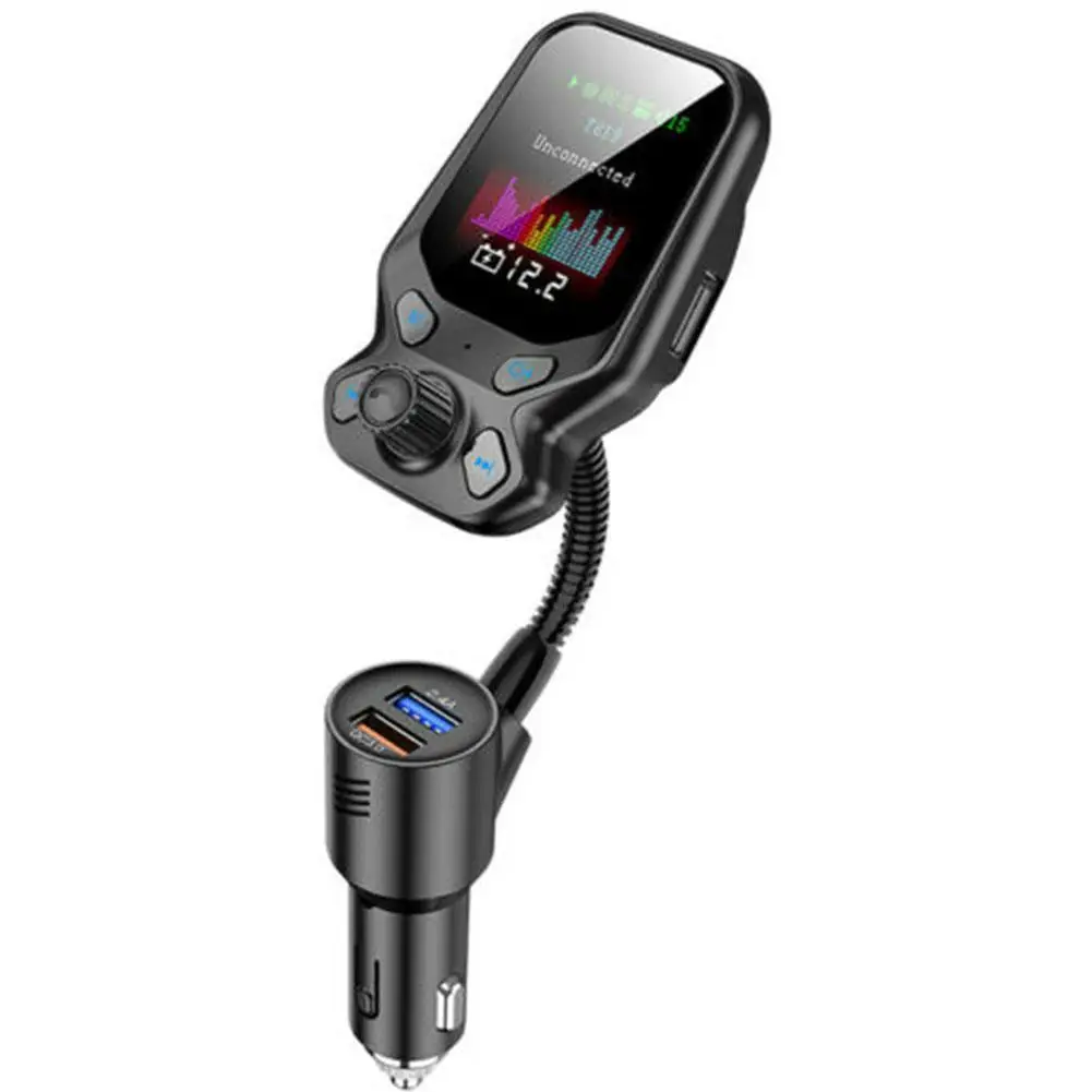 FM-передатчик Bluetooth 5 0 автомобильные аксессуары Громкая связь AUX автомобильная