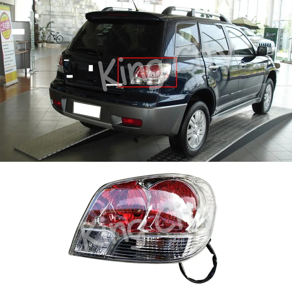 CAPQX для Mitsubishi OUTLANDER 2004-2006 задний тормоз светильник задний светильник хвост светильник taillamp задний фонарь фары