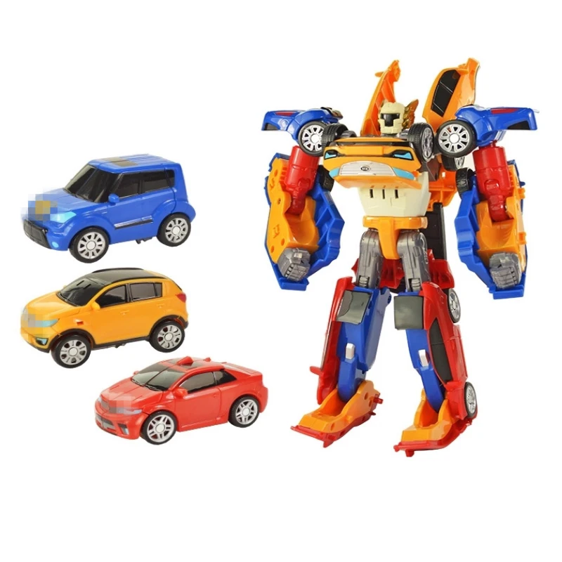 

3 In 1 Transformation Tobot Robot Action Figure Toy Car Toys For Children Cartoon Animation Model Set Juguetes