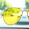 1PC Goggles Anti Polarized Sunglasses Copper Alloy Drivers Night Vision Goggles Polarized Driving Glasses Auto Accessories ► Photo 2/6