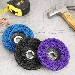 Roue de ponçage pour peinture antirouille, disque de meulage, roue de polissage en acier inoxydable, accessoires pour meuleuse d'angle, trou intérieur de 16/22mm 